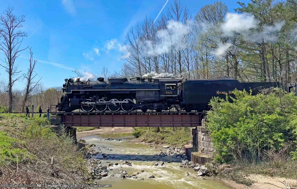 Crossing Furnace Run.